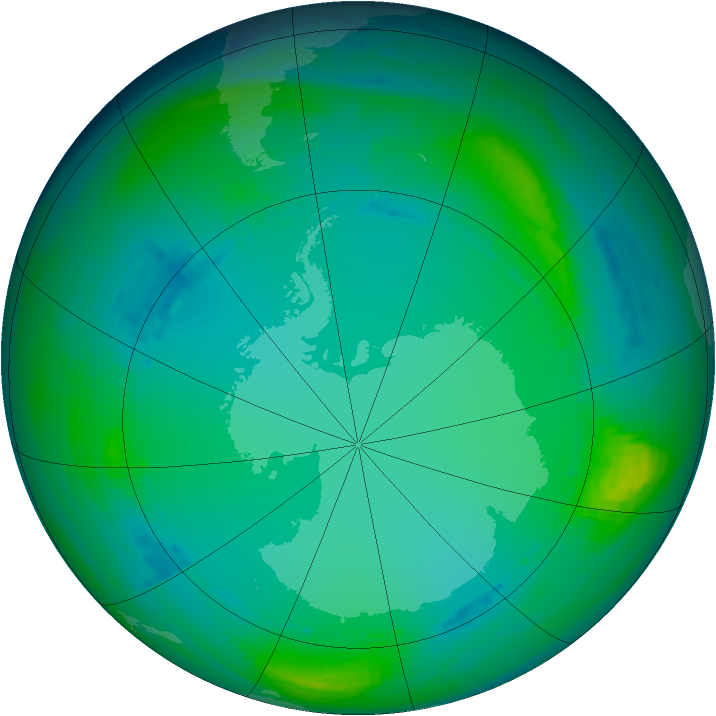 Ozone Map 1987-07-15